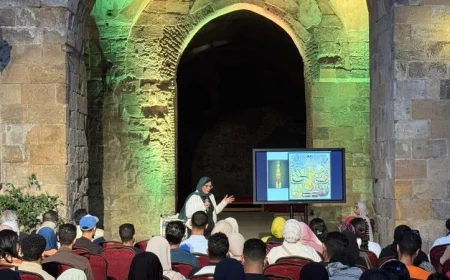 محاضرة تاريخية لمؤسسة زاهي حواس حول دور المرأة المصرية القديمة في قصر الأمير طاز