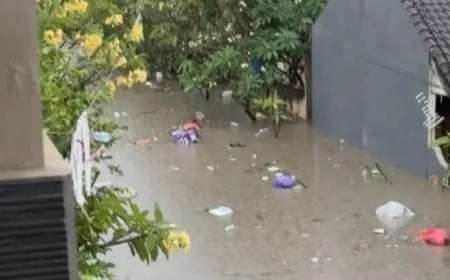 مصرع 6 أشخاص بسبب الفيضانات المدمرة في جزيرة بالي الإندونيسية