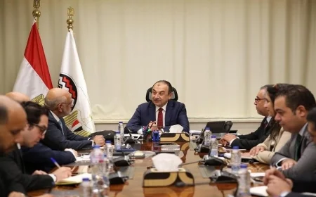 وزير قطاع الأعمال يبحث سبل تعزيز التعاون المشترك مع وفد البنك الدولي