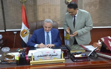 محافظ الغربية يعلن خفض الحد الأدنى لتنسيق الصف الأول الثانوي الفني