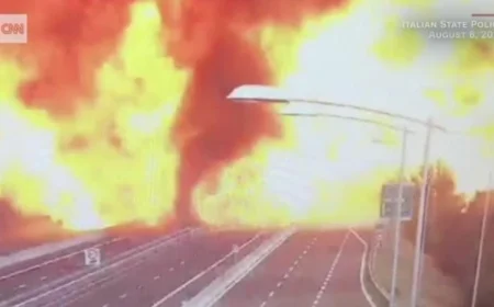 حصيلة ضحايا انفجار شاحنة غاز في المكسيك ترتفع إلى 3 وفيات و67 جريحاً