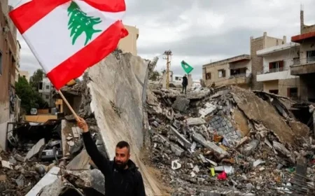 مقتل شخص في غارة إسرائيلية على طريق عين بعال البازورية وفقا لوزارة الصحة اللبنانية