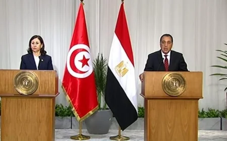 رئيس الوزراء ونظيرته التونسية يكشفان أبرز مستجدات المؤتمر الصحفي المرتقب