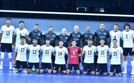 شباب الفراعنة يستعدون للسيطرة على عرش إفريقيا في بطولة الكرة الطائرة بالقاهرة