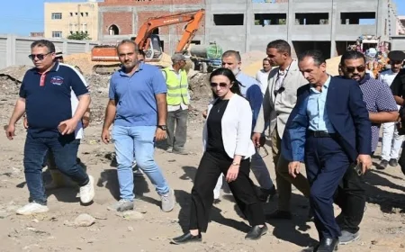محافظ البحيرة يتابع تقدم مشروع موقف أبو حمص الجديد ويلامس تطلعات المواطنين