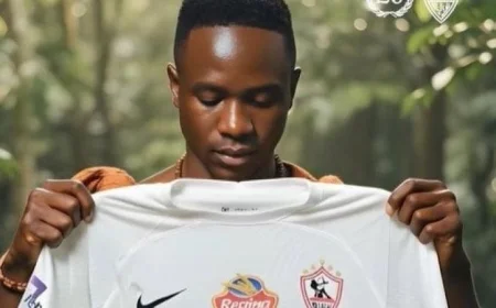 الزمالك يعزز صفوفه بالتعاقد مع الكيني بارون أوشينج لأربعة مواسم