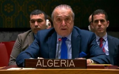 مندوب الجزائر يؤكد أن الهجوم الإسرائيلي على الدوحة يعد انتهاكًا صارخًا للقانون الدولي