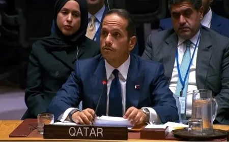 رئيس وزراء قطر يشيد بتضامن مجلس الأمن الدولي بعد الهجوم الإسرائيلي