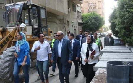 وزير الكهرباء يتفقد تقدم العمل بمحطة محولات جزيرة الذهب بنهر النيل