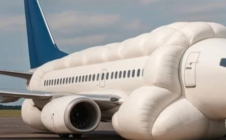 التكنولوجيا الحديثة تحول طائرات المستقبل إلى معاقل طيران آمنة بفضل وسائد هوائية ضخمة والذكاء الاصطناعي