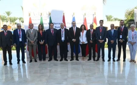 رئيس مجلس النواب يطلق فعاليات الاجتماع الافتتاحي للجمعية البرلمانية للاتحاد من أجل المتوسط