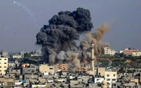 استشهاد وإصابة فلسطينيين جراء استمرار غارات الاحتلال على قطاع غزة