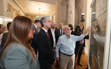 افتتاح معرض الطوابع البريدية بمشاركة وزير الاتصالات في مركز إبداع مصر الرقمية