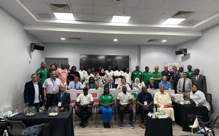 مصر تتصدر المجموعة الأولى في بطولة إفريقيا لشباب الكرة الطائرة تحت 20 عاما