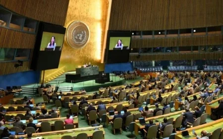 البرلمان العربي يشيد بقرار الأمم المتحدة حول حل الدولتين ويدعم السلام في المنطقة