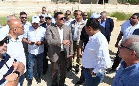 وزير الإسكان يتابع تطوير محور 26 يوليو وتوسعات 6 أكتوبر الشرقية