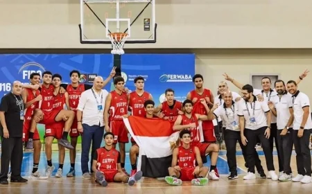 منتخب ناشئي السلة يتحدى كوت ديفوار في نصف نهائي الأفروباسكت تحت 16 سنة