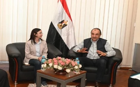 محافظ البحيرة تستضيف وزير قطاع الأعمال في زيارة استراتيجية لشركة مصر للغزل والنسيج