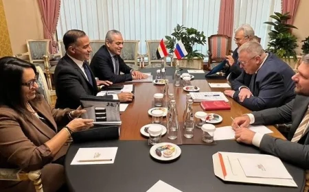 تعزيز العلاقات الثنائية مع روسيا أولوية أكدها سفير مصر في موسكو