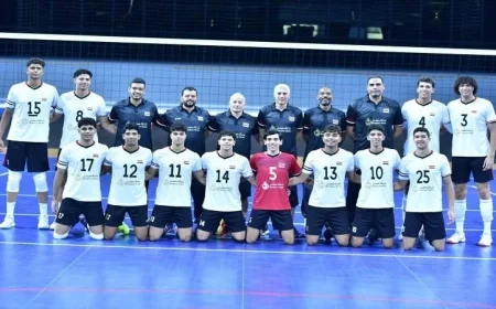 جدول مباريات الدور الأول في بطولة إفريقيا للشباب للكرة الطائرة بمصر