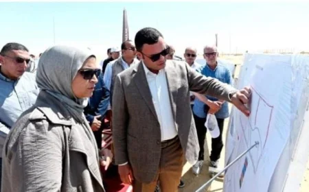 وزير الإسكان يزور مشاريع تطوير الطرق والمرافق في توسعات مدينة الشيخ زايد