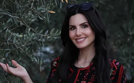 نادين أيوب الفلسطينية الأولى التي تتألق في مسابقة ملكة جمال الكون