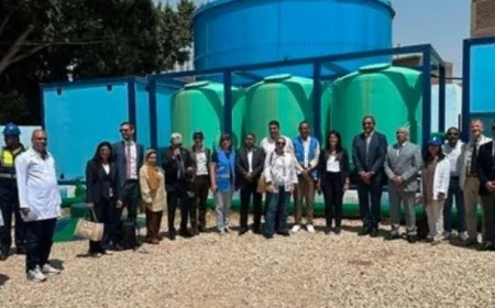 المشاط ومحافظ قنا يتفقدون محطة مياه الحميدات الرائدة في الترشيح الطبيعي لضفاف الأنهار