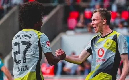 بوروسيا دورتموند يتألق بفوز مثير على هايدنهايم بهدفين نظيفين في الدوري الألماني