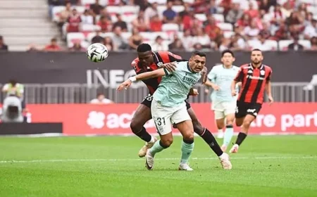 خسارة نانت أمام نيس بهدف نظيف في الدوري الفرنسي تؤجج المنافسة