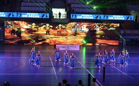 افتتاح مبهر يضيء بطولة إفريقيا لشباب الطائرة تحت 20 عاما بالقاهرة