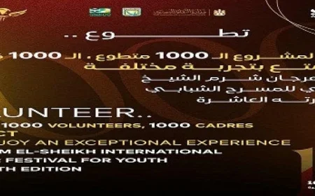 مهرجان شرم الشيخ للمسرح الشبابي يفتح باب التطوع للدورة العاشرة انضم لفعاليات عالمية الآن