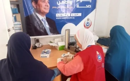حملة 100 يوم صحة تقدم 86 مليون خدمة طبية مجانية خلال شهرين فقط