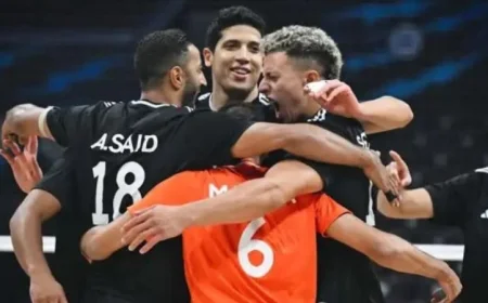 مصر تتألق بفوز تاريخي على إيران في افتتاح مونديال الكرة الطائرة