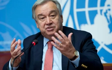 جوتيريش يحث على تسريع تعزيز بعثة الدعم الأمني في هايتي