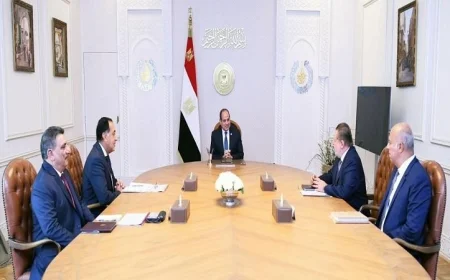 السيسي يشيد بتعاون مثمر مع سكاتك وصنجرو لتعزيز الاستثمارات