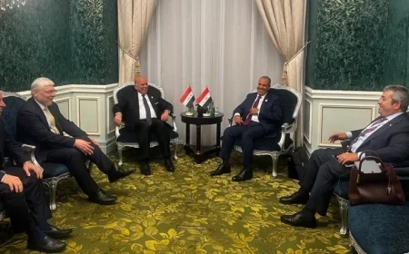 عبد العاطي والوزير العراقي يدينان جرائم إسرائيل المستمرة ضد الفلسطينيين