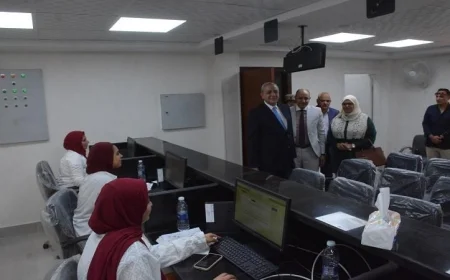 محافظ الغربية يفتتح مكتب خدمة المواطنين ومحطة مياه جديدة بقرية محلة زياد