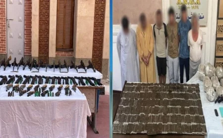 مصرع 3 مجرمين خطرين وضبط نصف طن مخدرات في حملة أمنية بـ 3 محافظات مصرية
