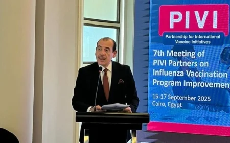 انطلاق فعاليات المؤتمر السابع للشراكة الدولية في مبادرات اللقاحات بالقاهرة