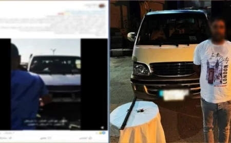 القبض على سائق ميكروباص اعتدى بعصا خشبية على شخص في القاهرة