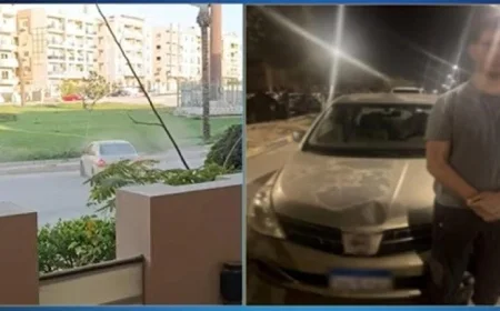 تعرف على تفاصيل فيديو قائد سيارة ملاكي يستعرض بمهاراته القيادة