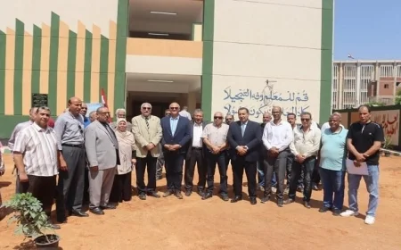 محافظ القليوبية يتفقد مدارس المحافظة في جولة ميدانية موسعة