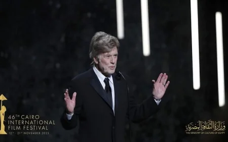 مهرجان القاهرة السينمائي الدولي يودّع الأسطورة العالمية روبرت ريدفورد