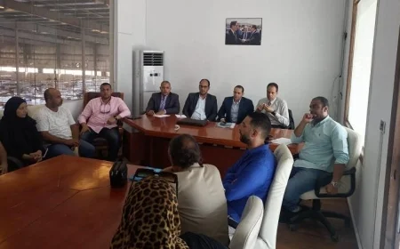 وزير العمل يعلن عودة الإنتاج في شركة نايل لينين بالأسكندرية