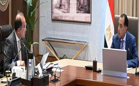 رئيس الوزراء ووزير المالية يناقشان تفاصيل الحزمة الثانية للتسهيلات الضريبية