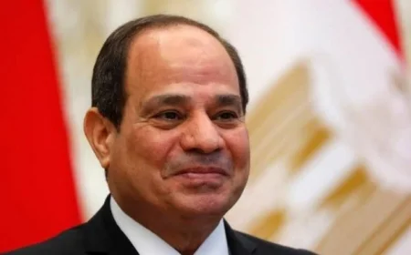 الرئيس السيسي يصل إلى الدوحة لحضور القمة الاستثنائية في مطار حمد الدولي