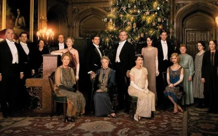 مزاد لندن لقطع مسلسل داونتون آبي يحقق مبالغ ضخمة