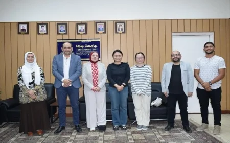جامعة بنها تستضيف خبراء تدريس الصينية في كلية الآداب برعاية نائب الرئيس