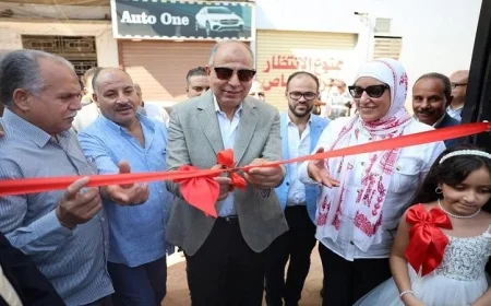 محافظ المنيا يطلق الصيانة النهائية لمدرسة أبناء الثورة الابتدائية لتعزيز بيئة تعليمية أفضل