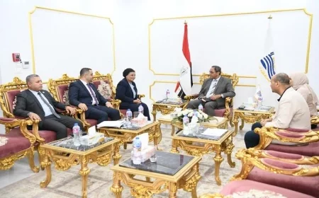 محافظ قنا يستقبل نائب وزير الصحة لمتابعة خطة التنمية السكانية 2025-2027